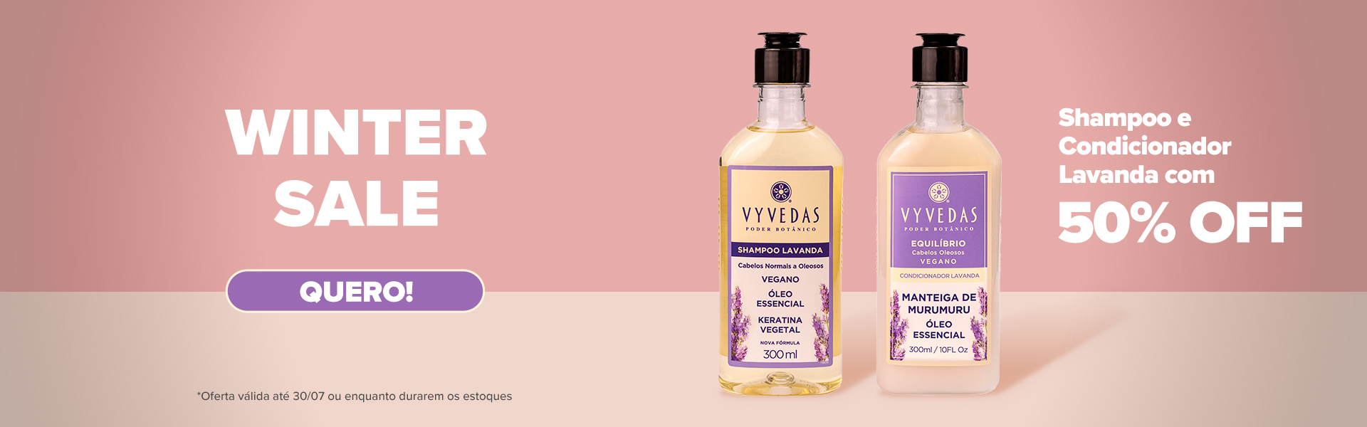 Winter Sale Lavanda 03/07 31/07